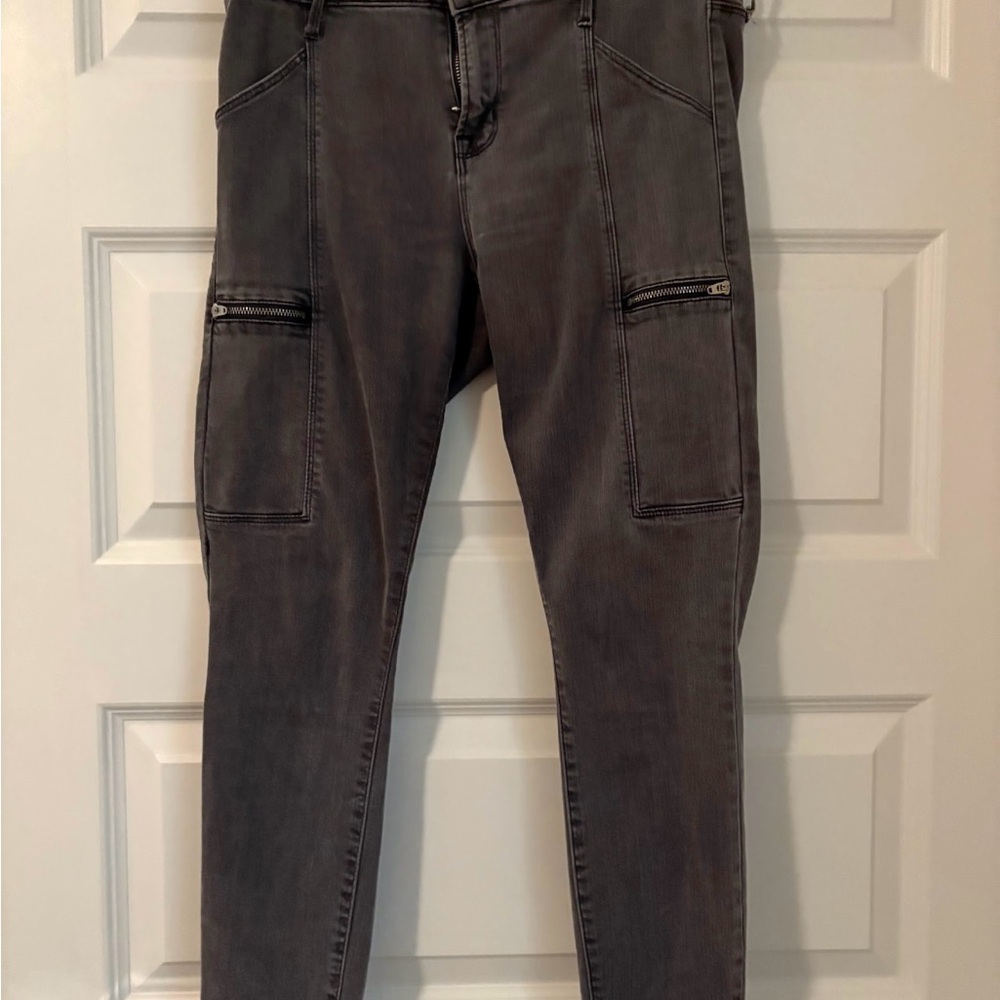 Pistola Light Gray Denim Pants